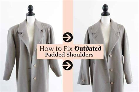 removing shoulder pads from suit.